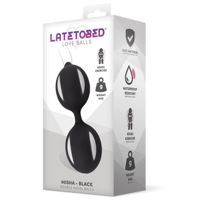 LATETOBED - MISHA BOLA KEGEL DOBLE CON PESO INTERNO