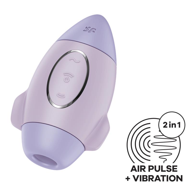 SATISFYER - MISSION CONTROL VIOLET SUCCIONADOR VIOLETA