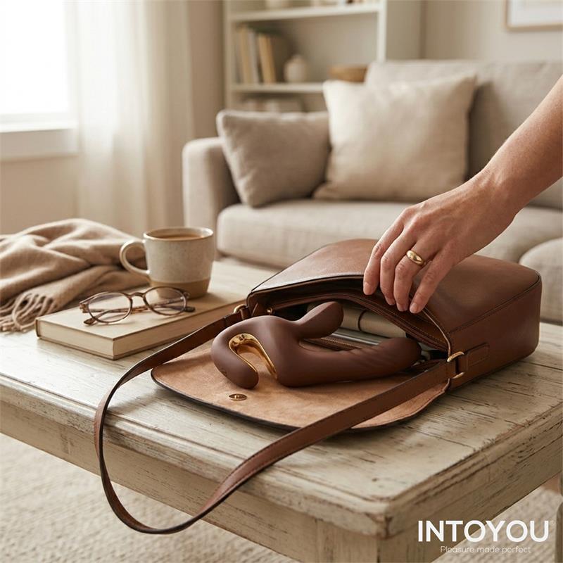 INTOYOU - MOCCA VIBRADOR CON THRUSTING Y MANGO ERGONÓMICO USB