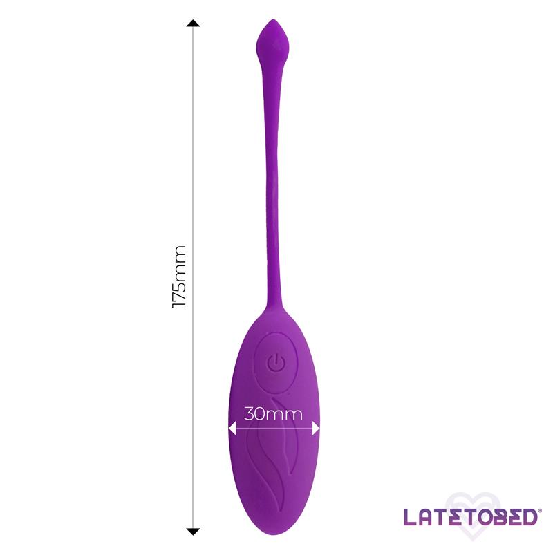 LATETOBED - MOLKA HUEVO VIBRADOR CON CONTROL REMOTO