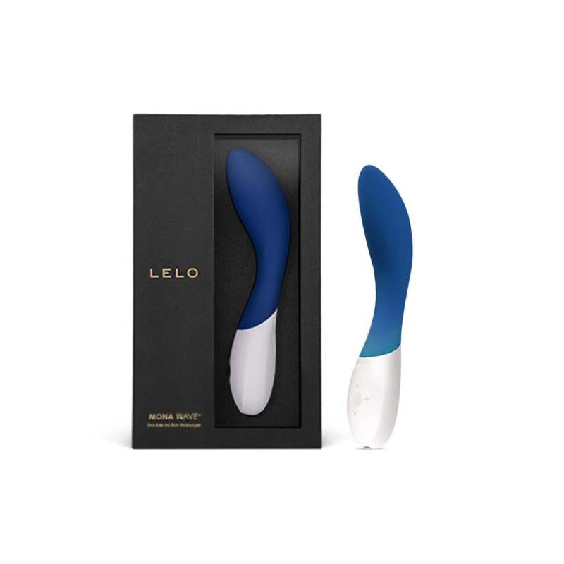 LELO - MONA WAVE VIBRADOR PUNTO G AZUL MEDIANOCHE