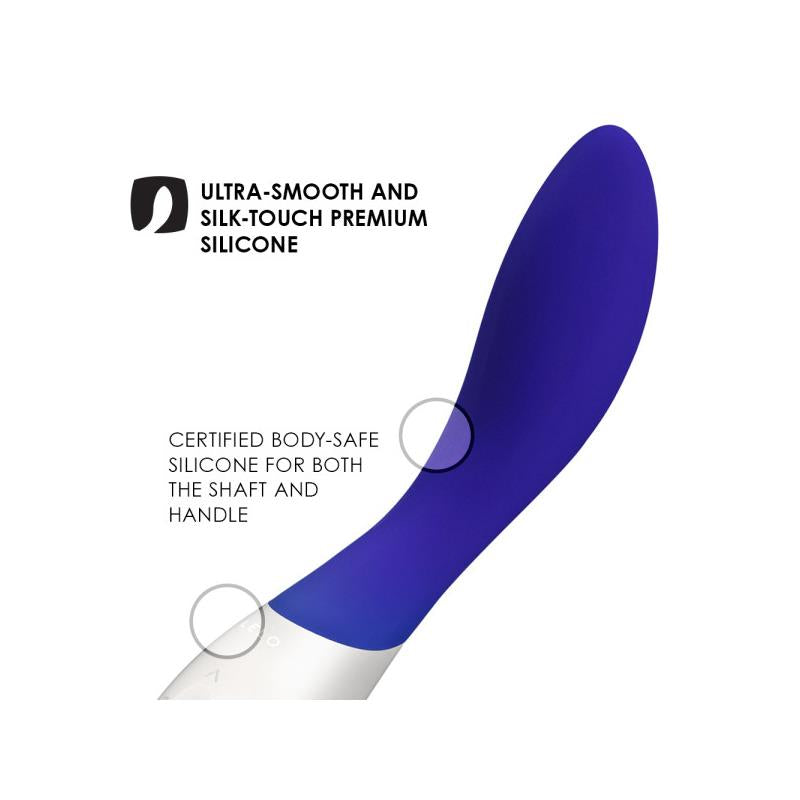 LELO - MONA WAVE VIBRADOR PUNTO G AZUL MEDIANOCHE