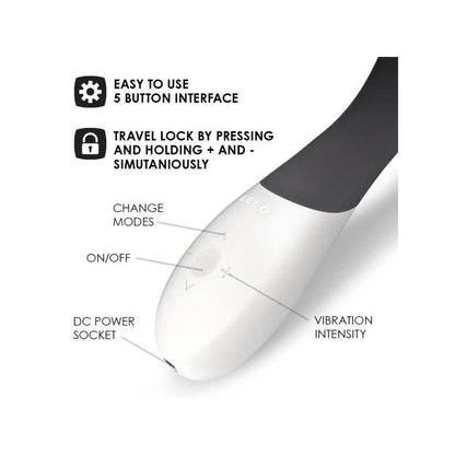 LELO - MONA WAVE VIBRADOR PUNTO G NEGRO