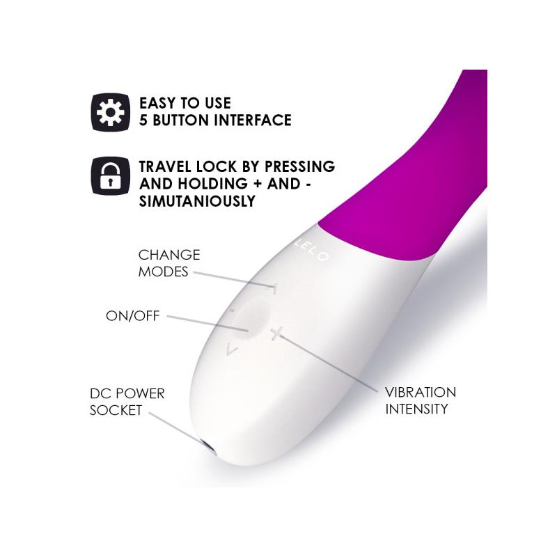 LELO - MONA WAVE VIBRADOR PUNTO G ROSA