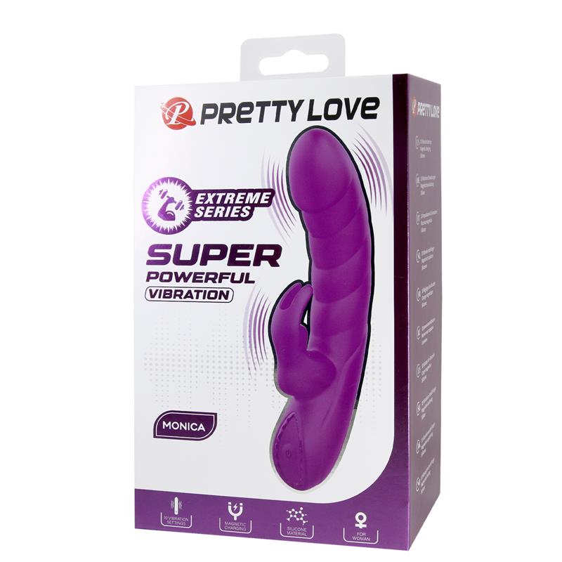 PRETTYLOVE - MONICA VIBRADOR CON CONEJITO