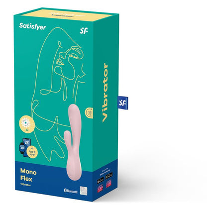 SATISFYER - MONO FLEX VIBRADOR CON APP MAUVE