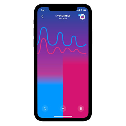 SATISFYER - MONO FLEX VIBRADOR CON APP ROJO