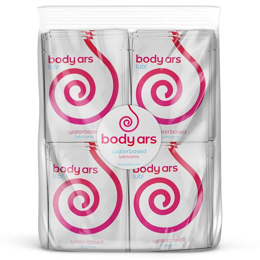BODY ARS - MONODOSIS GEL LUBRICANTE BASE AGUA NATURAL 100 X 4 ML