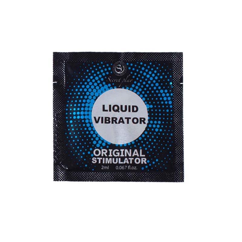 SECRET PLAY - MONODOSIS UNISEX VIBRADOR LIQUIDO 1 UNIDAD 2 ML