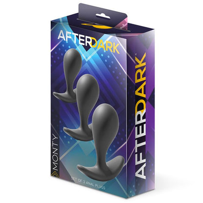 AFTERDARK - MONTY SET DE 3 PLUGS ANALES