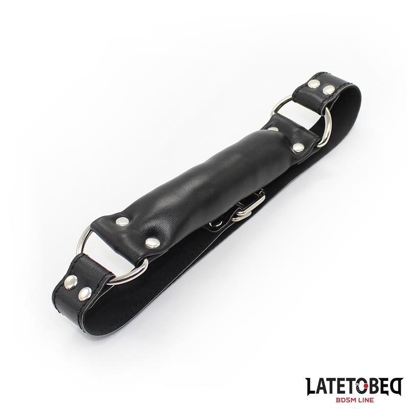 LATETOBED BDSM LINE - MORDAZA ACOLCHADA AJUSTABLE