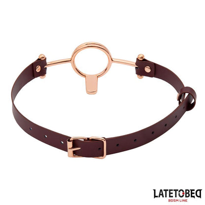 LATETOBED BDSM LINE - MORDAZA ANILLA CUERO
