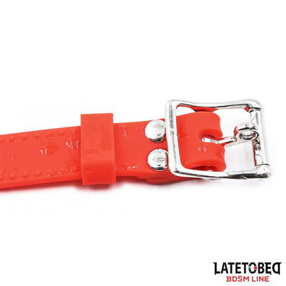 LATETOBED BDSM LINE - MORDAZA BOLA SILICONA TRANSPIRALE S - 4 CM