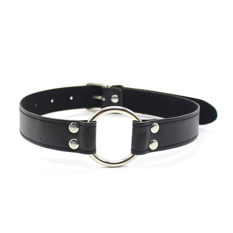 LATETOBED BDSM LINE - MORDAZA CON ARO DE METAL ARO: 5 CM