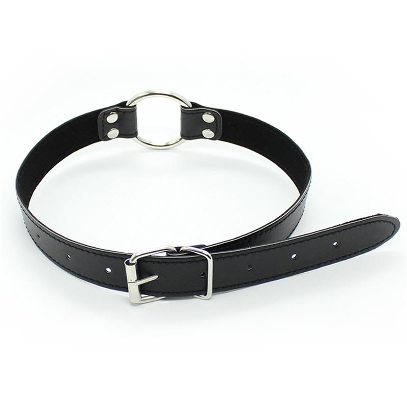 LATETOBED BDSM LINE - MORDAZA CON ARO DE METAL ARO: 5 CM