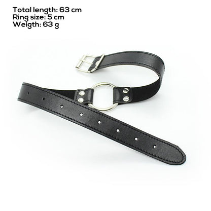LATETOBED BDSM LINE - MORDAZA CON ARO DE METAL ARO: 5 CM
