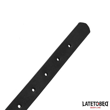 LATETOBED BDSM LINE - MORDAZA CON BEBEDERO NEGRO