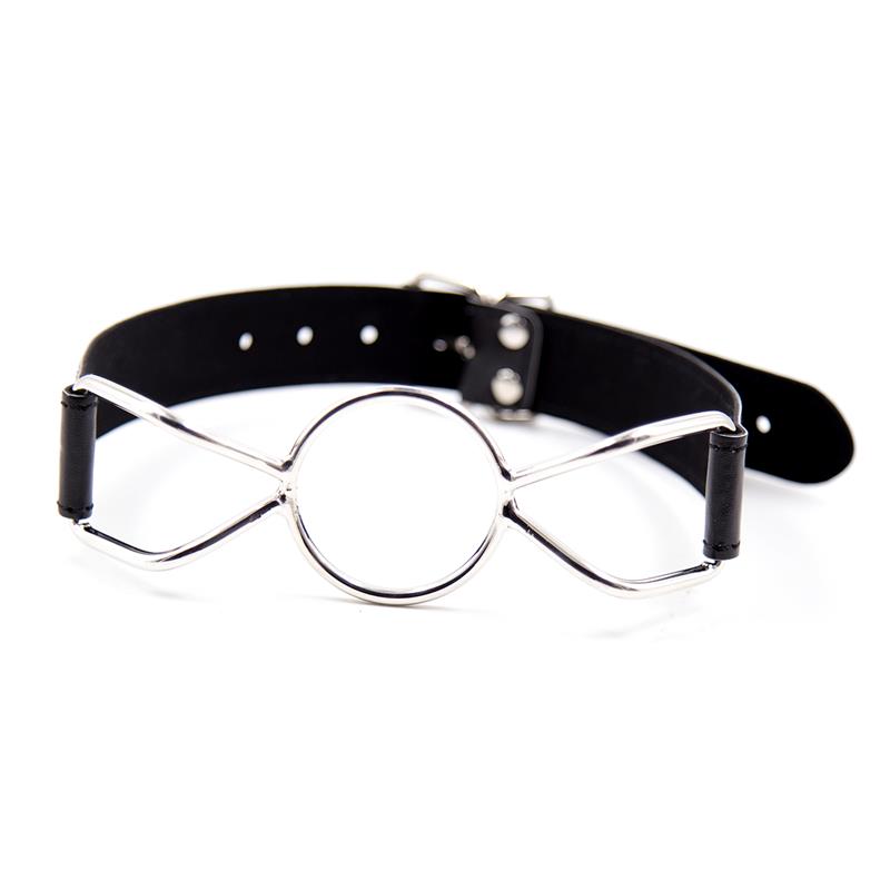 LATETOBED BDSM LINE - MORDAZA DE ARO DE METAL 4.5 CM TALLA M