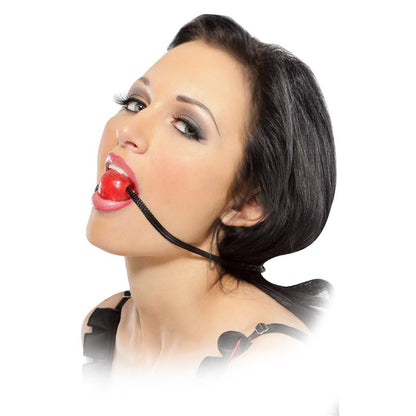 FETISH FANTASY SERIES - MORDAZA DE BOLA SABOR CARAMELO DE CEREZA