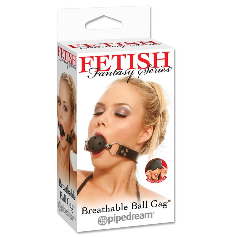 FETISH FANTASY SERIES - MORDAZA DE BOLA TRANSPIRABLE
