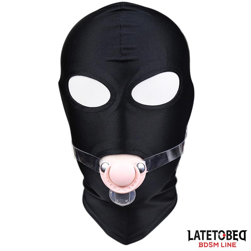 LATETOBED BDSM LINE - MORDAZA DE CHUPETE AJUSTABLE 43-60 CM