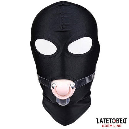 LATETOBED BDSM LINE - MORDAZA DE CHUPETE AJUSTABLE 43-60 CM