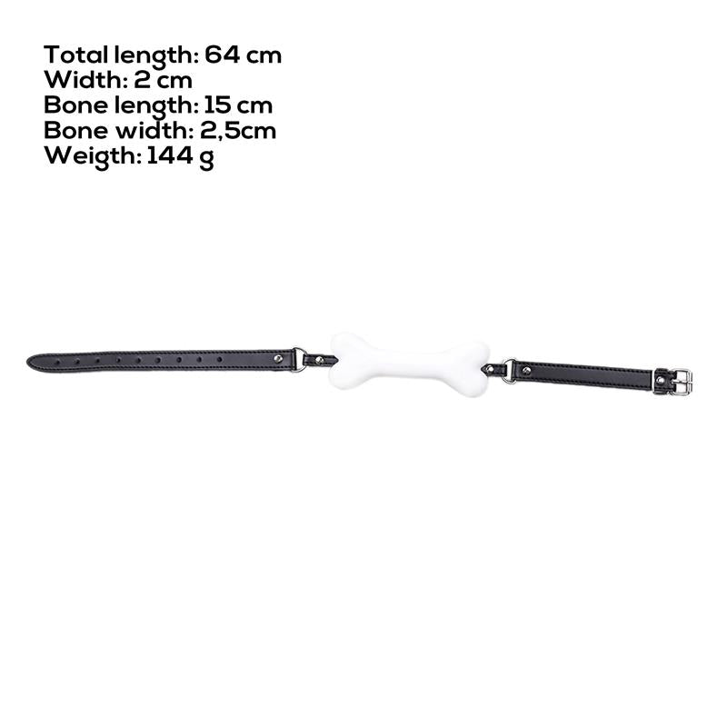LATETOBED BDSM LINE - MORDAZA DE HUESO 64 CM