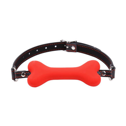 LATETOBED BDSM LINE - MORDAZA DE HUESO ROJO