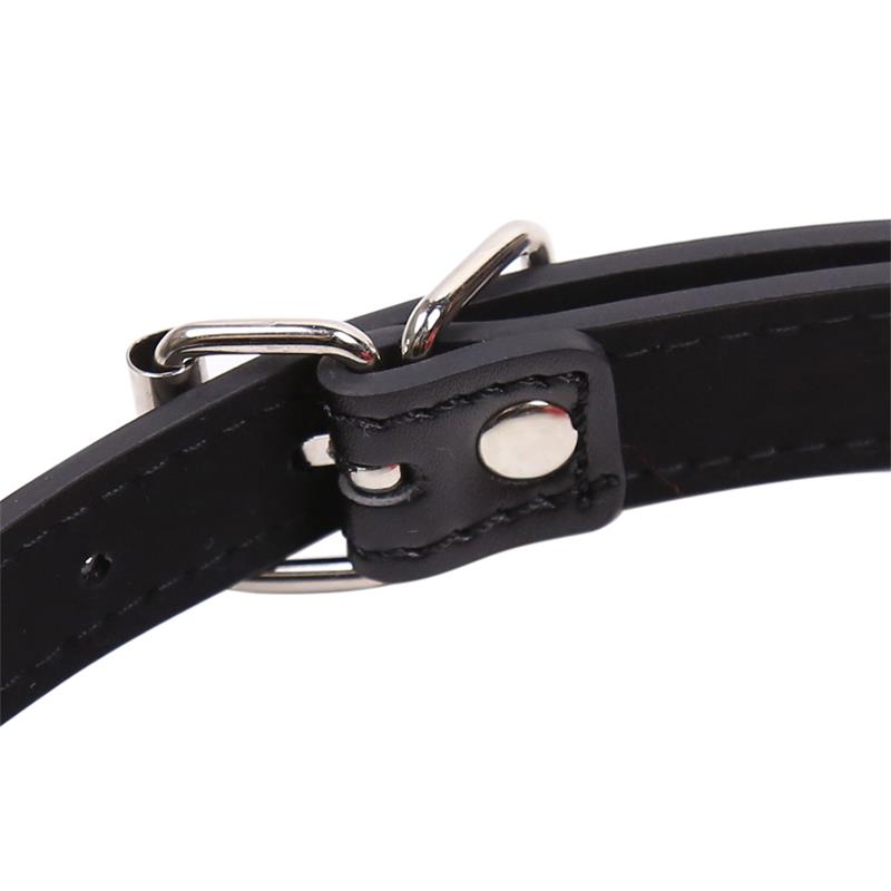 LATETOBED BDSM LINE - MORDAZA FORMA DE BOCA AJUSTABLE 39-58 CM