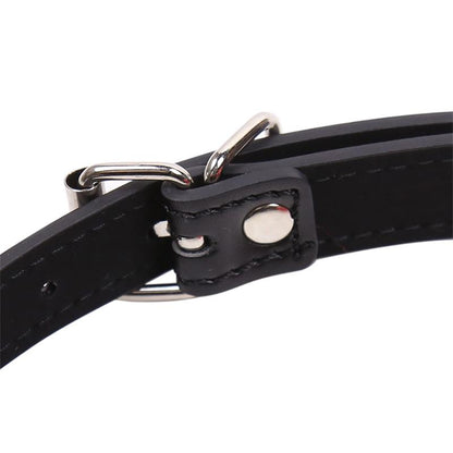 LATETOBED BDSM LINE - MORDAZA FORMA DE BOCA AJUSTABLE 39-58 CM