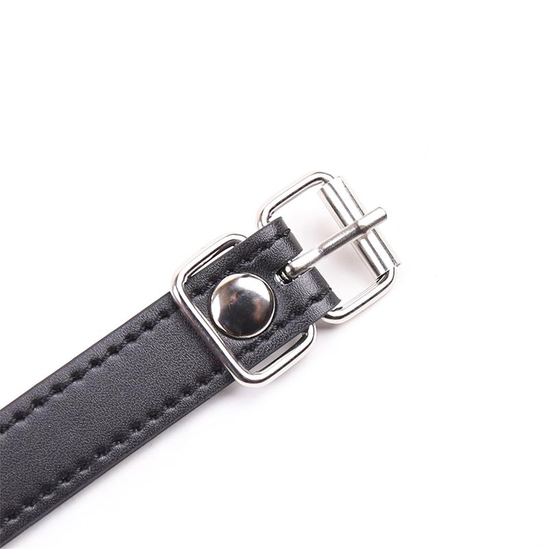 LATETOBED BDSM LINE - MORDAZA FORMA DE BOCA AJUSTABLE 39-58 CM