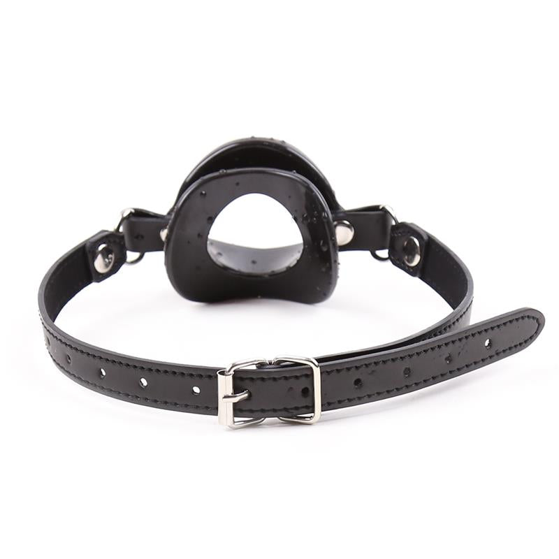LATETOBED BDSM LINE - MORDAZA FORMA DE BOCA NEGRO