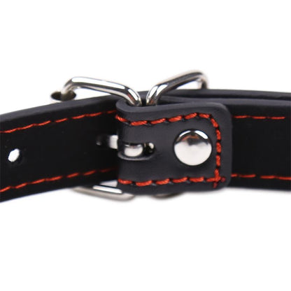 LATETOBED BDSM LINE - MORDAZA FORMA DE HUESO SILICONA 12 CM NEGRO