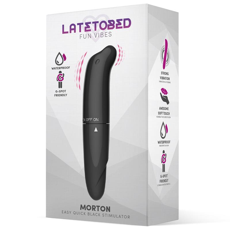 LATETOBED - MORTON ESTIMULADOR EASY QUICK NEGRO