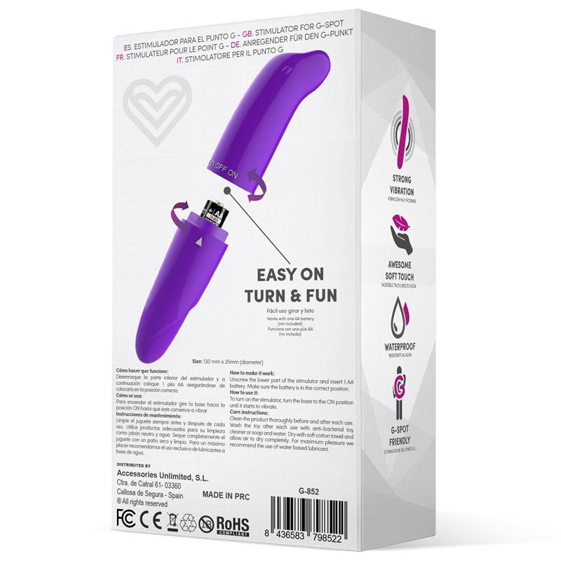 LATETOBED - MORTON ESTIMULADOR EASY QUICK PÚRPURA