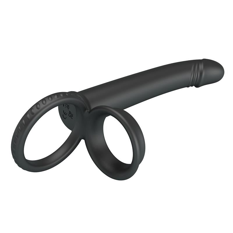 PRETTYLOVE - MOSES PLUG ANAL CON ANILLO PARA EL PENE