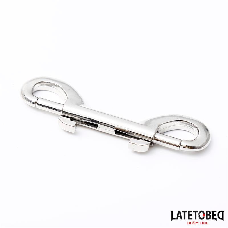 LATETOBED BDSM LINE - MOSQUETÓN METÁLICO DE DOBLE EXTREMO