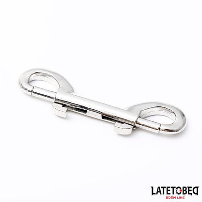 LATETOBED BDSM LINE - MOSQUETÓN METÁLICO DE DOBLE EXTREMO