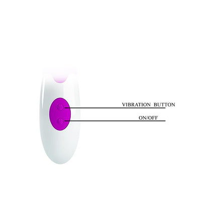 PRETTYLOVE - MOTH VIBRADOR CON LENGUA TICKLING