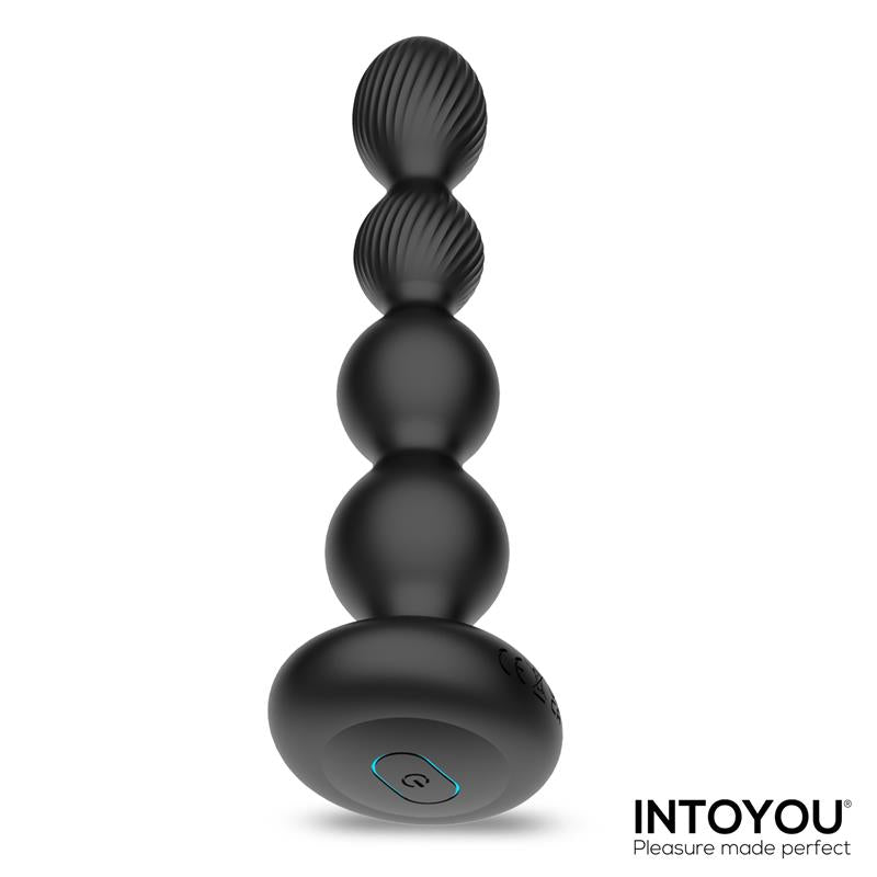 INTOYOU - MOUVE PLUG ANAL CON WAVING Y VIBRACIÓN CON CONTROL REMOTO 2 MOTORES