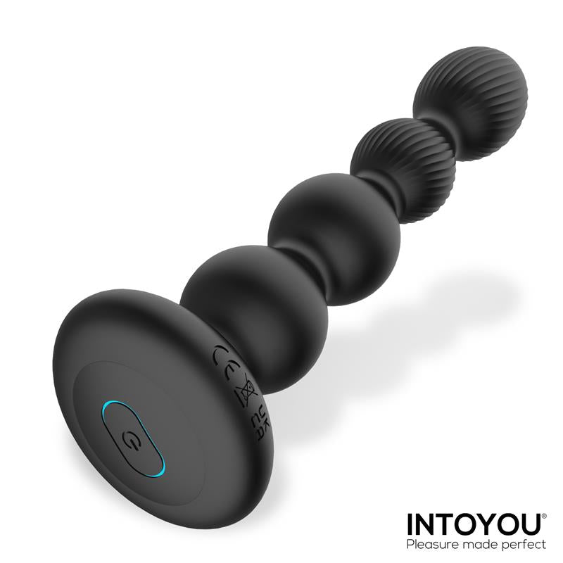INTOYOU - MOUVE PLUG ANAL CON WAVING Y VIBRACIÓN CON CONTROL REMOTO 2 MOTORES