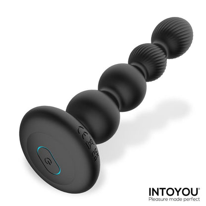 INTOYOU - MOUVE PLUG ANAL CON WAVING Y VIBRACIÓN CON CONTROL REMOTO 2 MOTORES