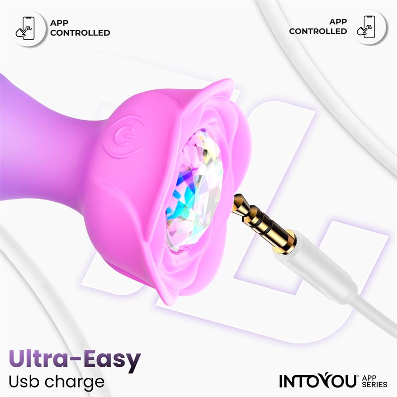 INTOYOU APP SERIES - MOXY PLUG ANAL CON ROTACIÓN 360º CON APP