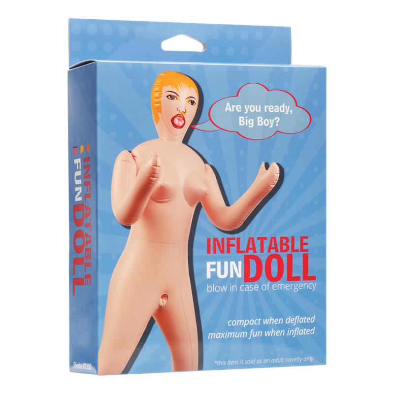 INFLATABLE FUN - MUÑECA HINCHABLE ARE YOU READY, BIG BOY? 145CM