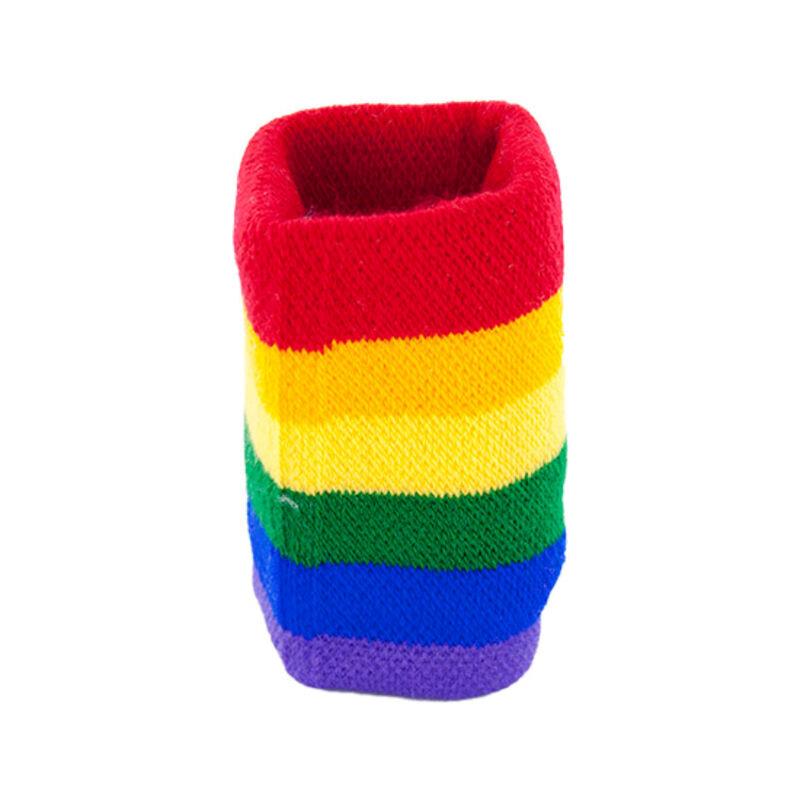 DIVERTY SEX - MUÑEQUERA CON COLORES BANDERA LGBT+