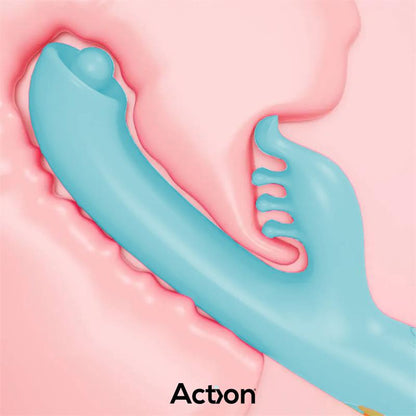 ACTION - MURLY SOFT MASSAGING BALL 360º CON VIBRACIÓN DOBLE - 3 MOTORES