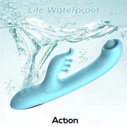 ACTION - MURLY SOFT MASSAGING BALL 360º CON VIBRACIÓN DOBLE - 3 MOTORES