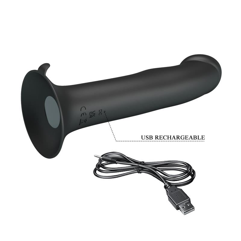 PRETTYLOVE - MURRAY DILDO VIBRACIÓN Y PULSACIÓN