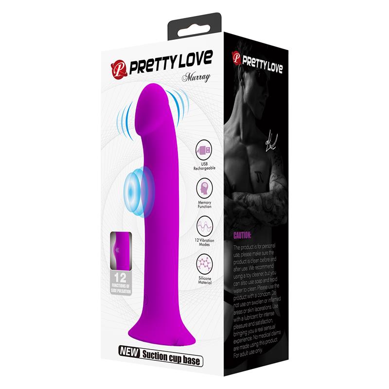 PRETTYLOVE - MURRAY VIBRADOR CON PULSACIÓN LATERAL