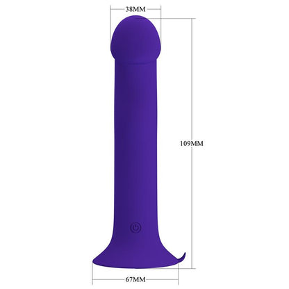 PRETTYLOVE - MURRAY YOUTH DILDO CON VIBRACIÓN Y PULSACIÓN